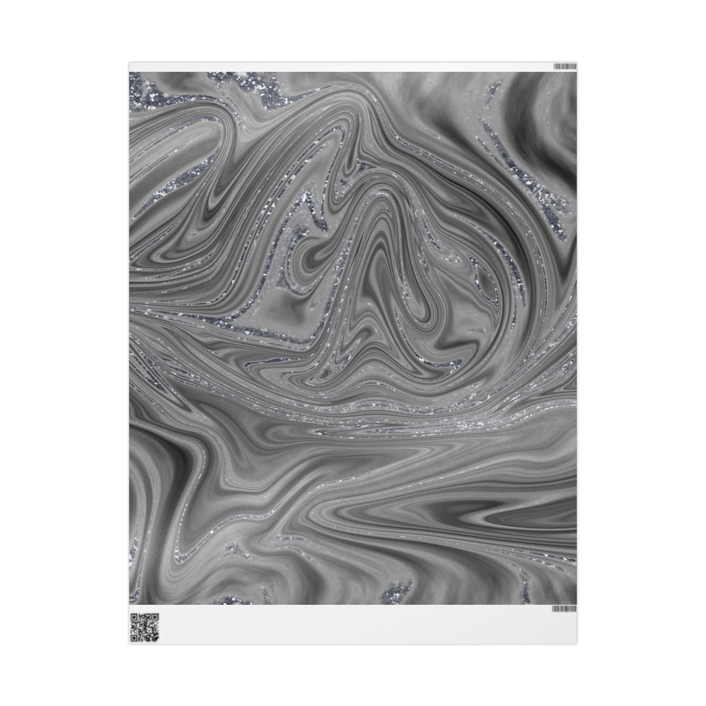 Silver Spun Wrapping Papers