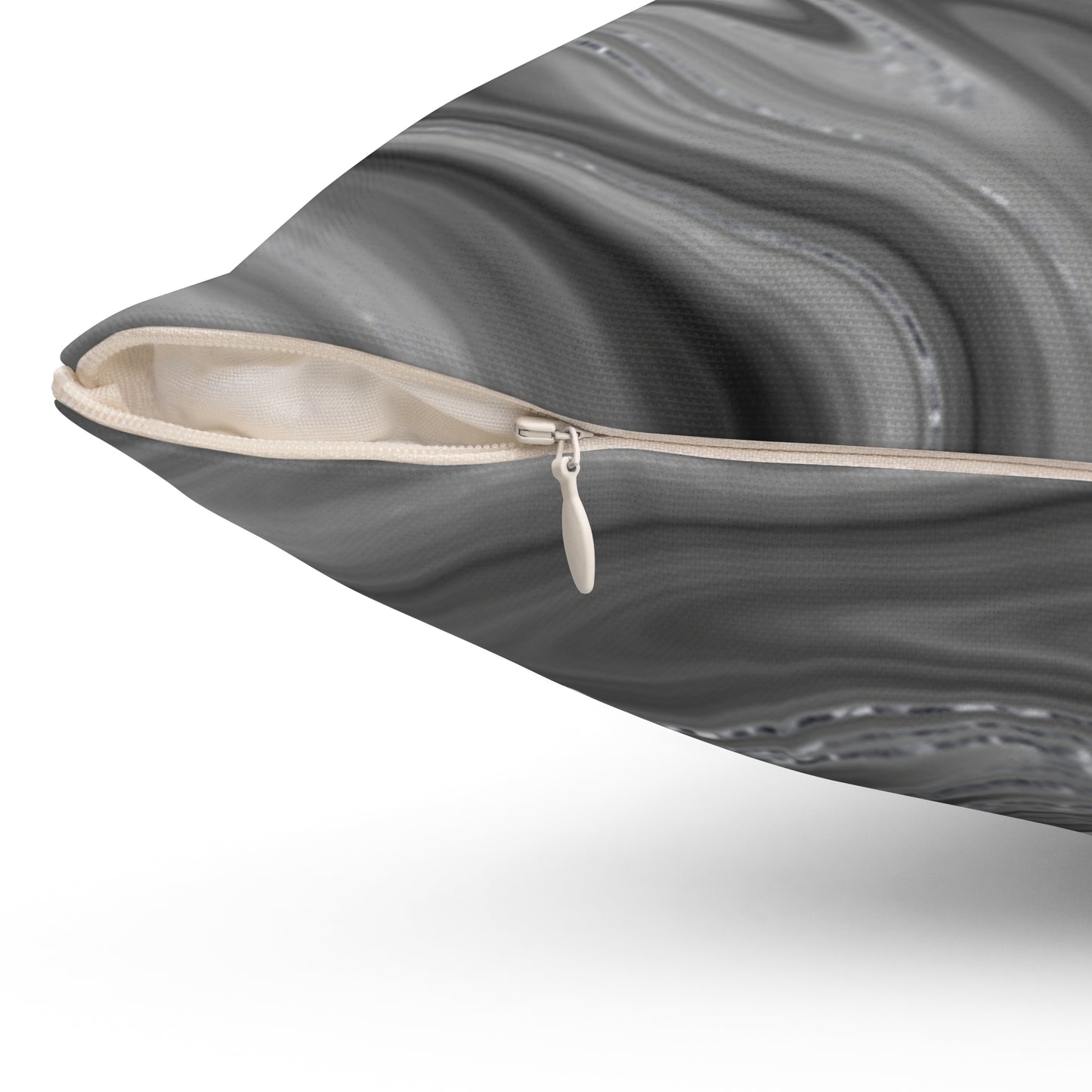 Silver Spun Pillow