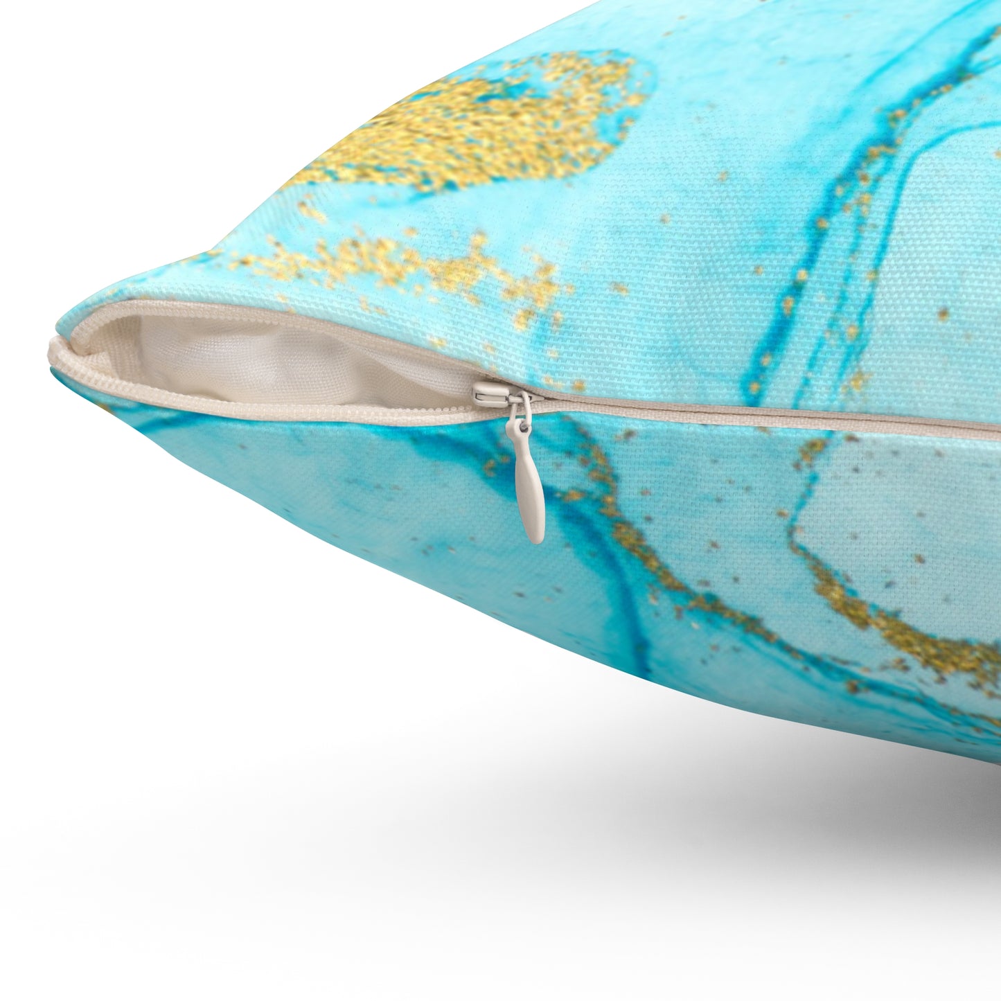 Aqua Spun Pillow