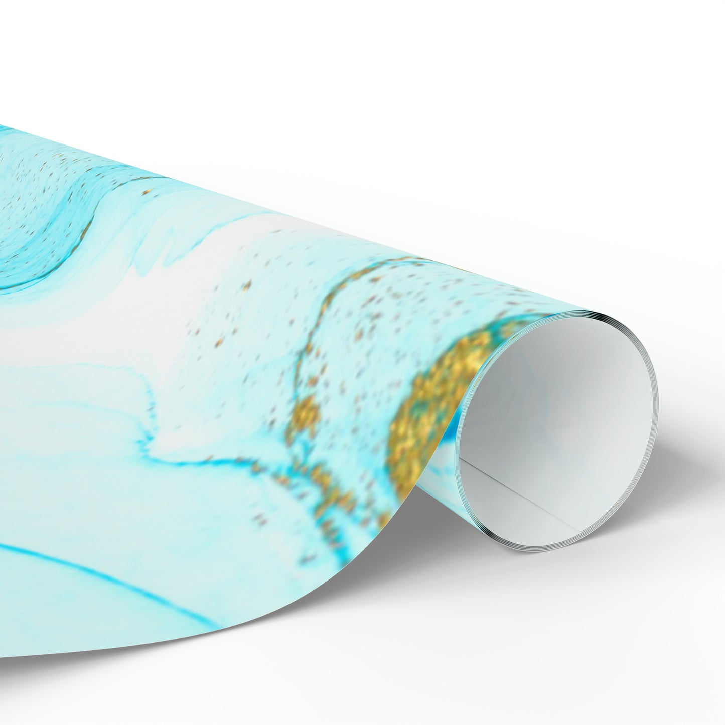 Aqua Spun Wrapping Papers