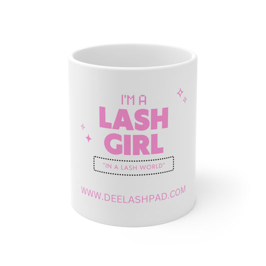 Lash Girl  Mug 11oz