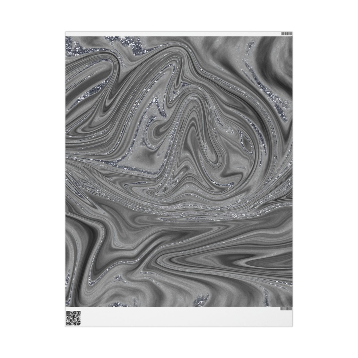 Silver Spun Wrapping Papers