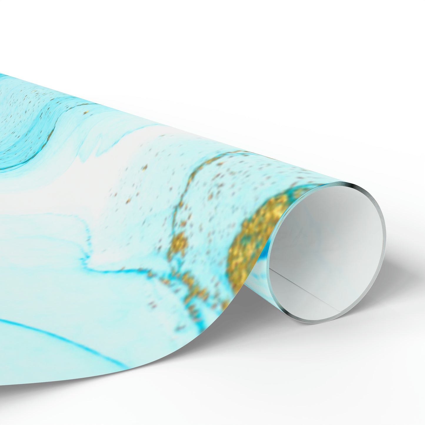 Aqua Spun Wrapping Papers